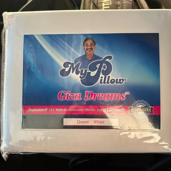 Giza Dreams Queen Sheet Set in White - Picture 1 of 2